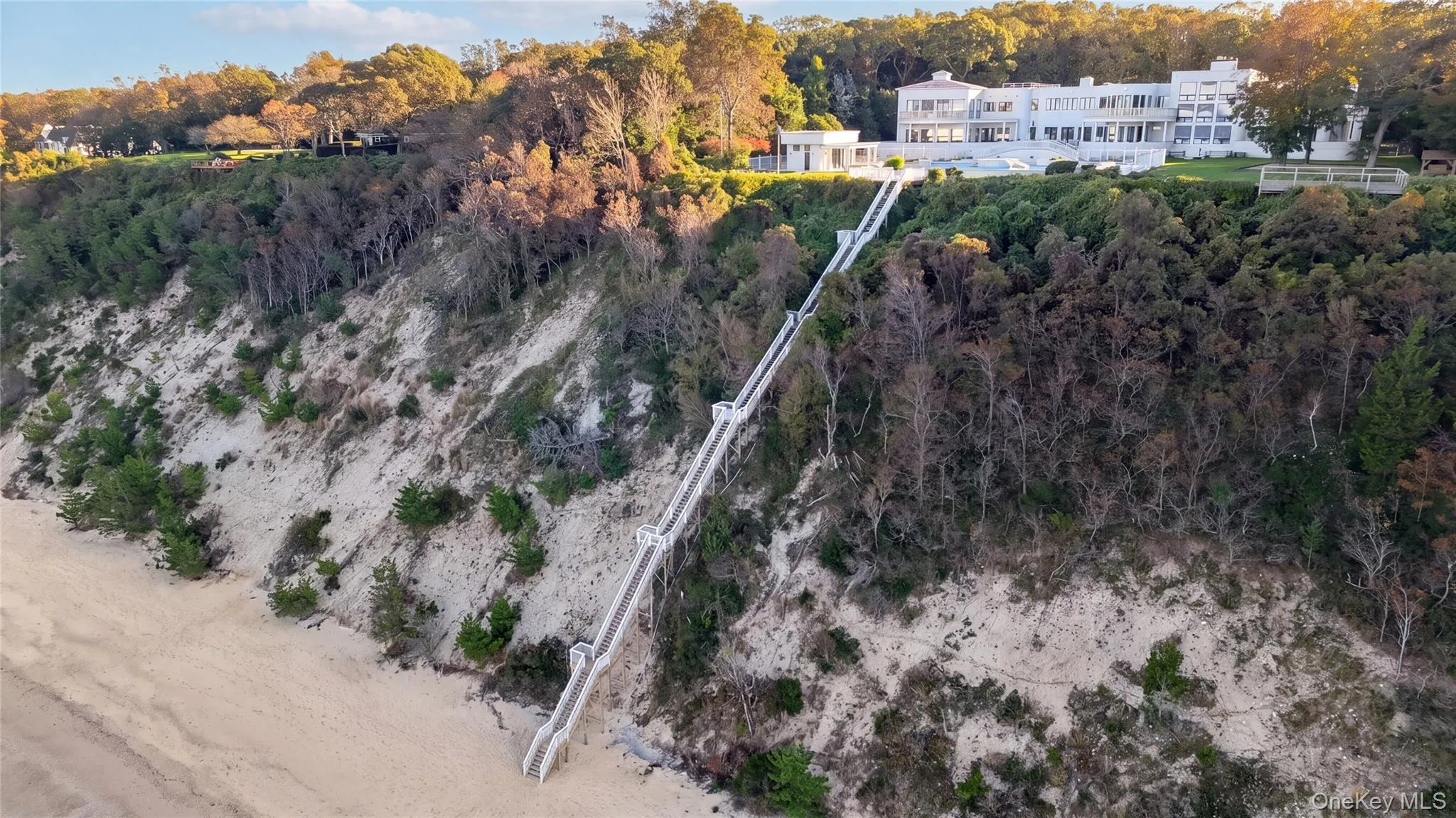 Beach and bluff aerial (digitally enhanced) Beach and bluff aerial (digitally enhanced)