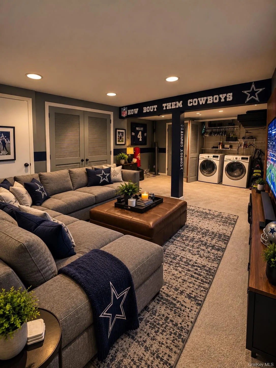 Staged Basement Staged Basement