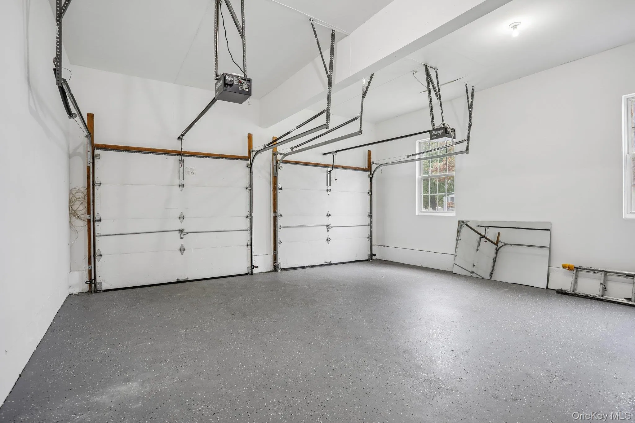 Clean 2-car garage Clean 2-car garage