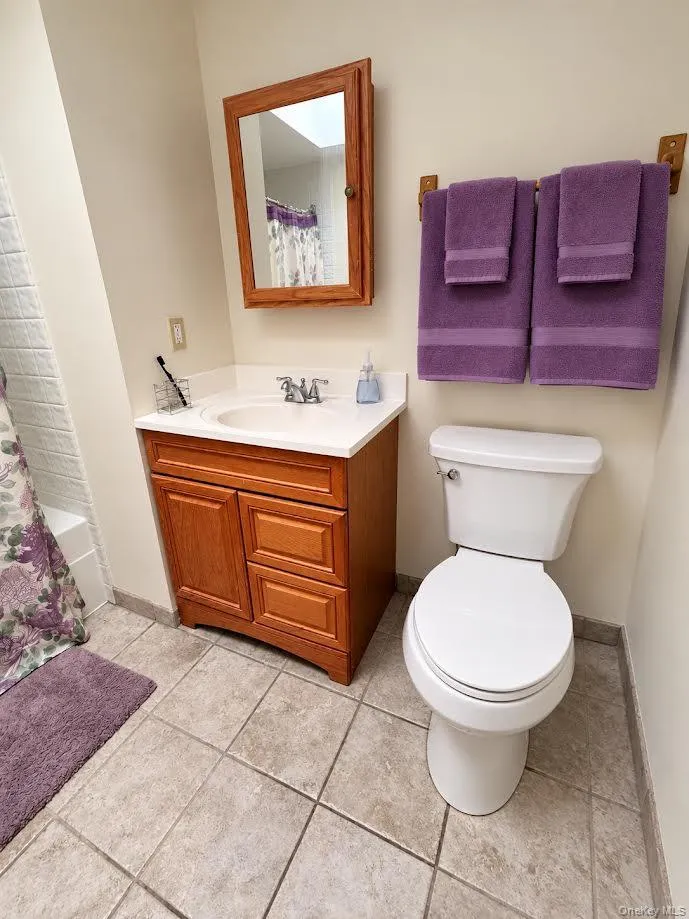 Upstairs full Bathroom with skylight Upstairs full Bathroom with skylight
