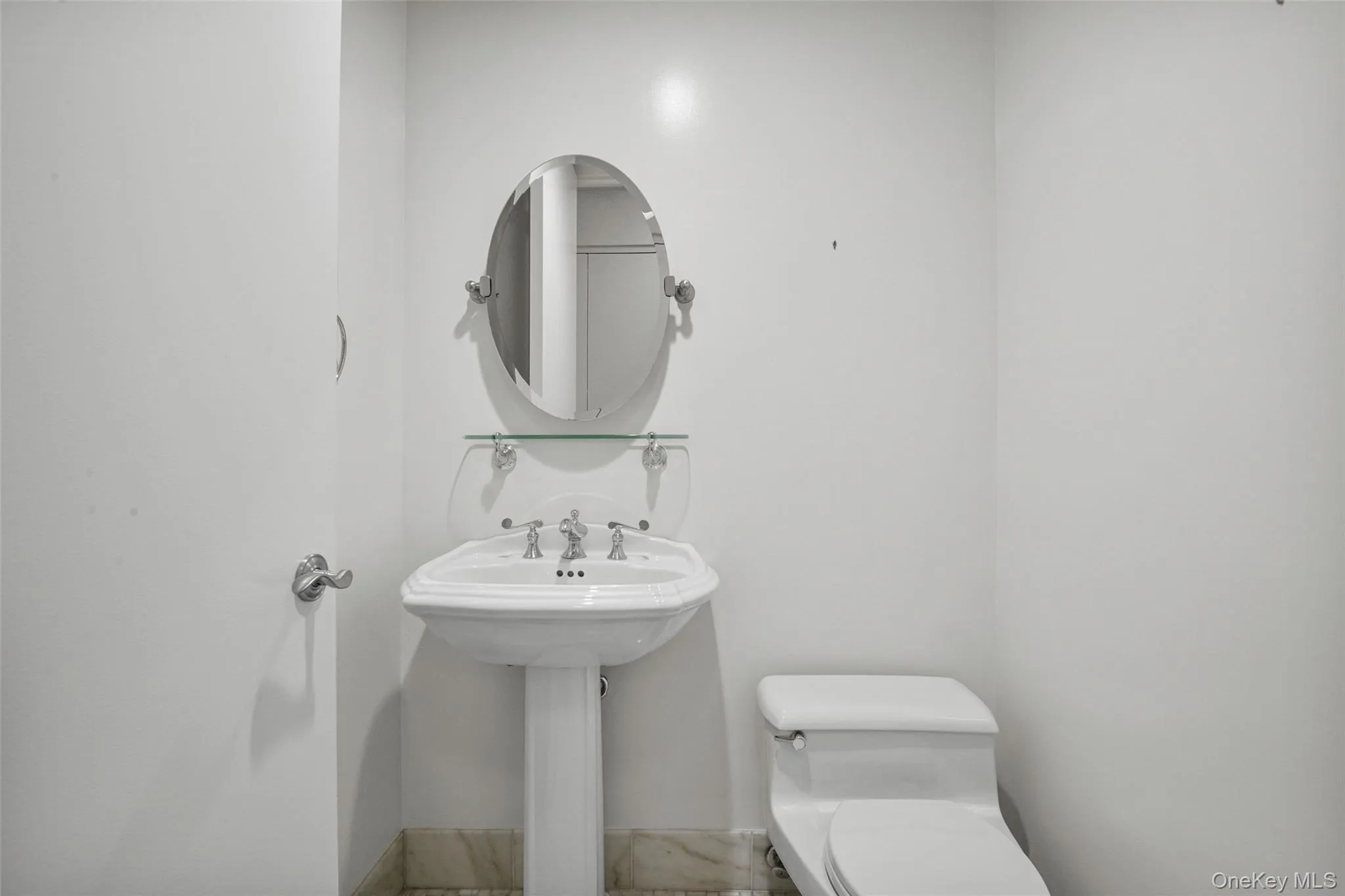 Hall powder room Hall powder room