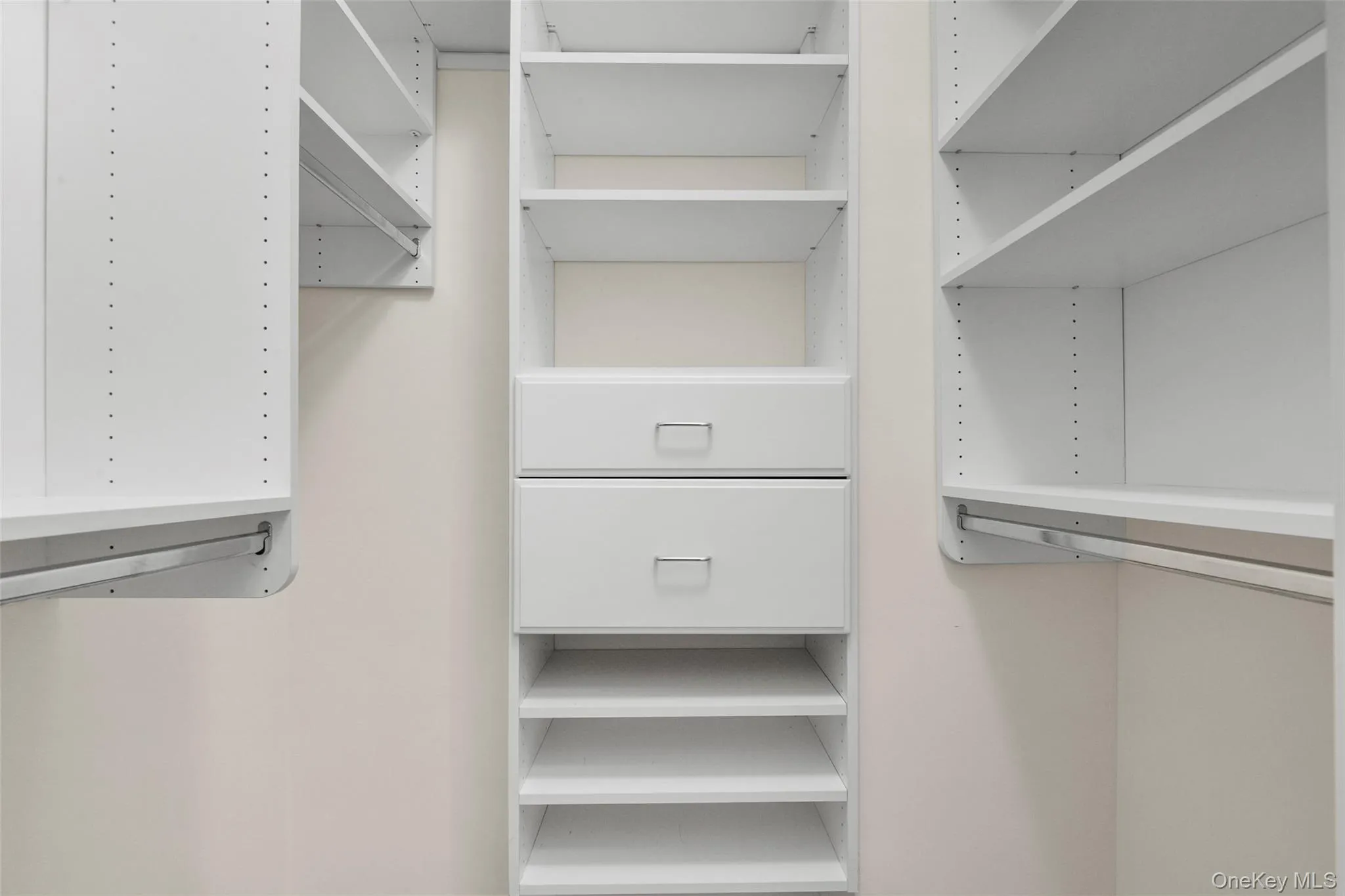 Built-in closets provides extra storage Built-in closets provides extra storage
