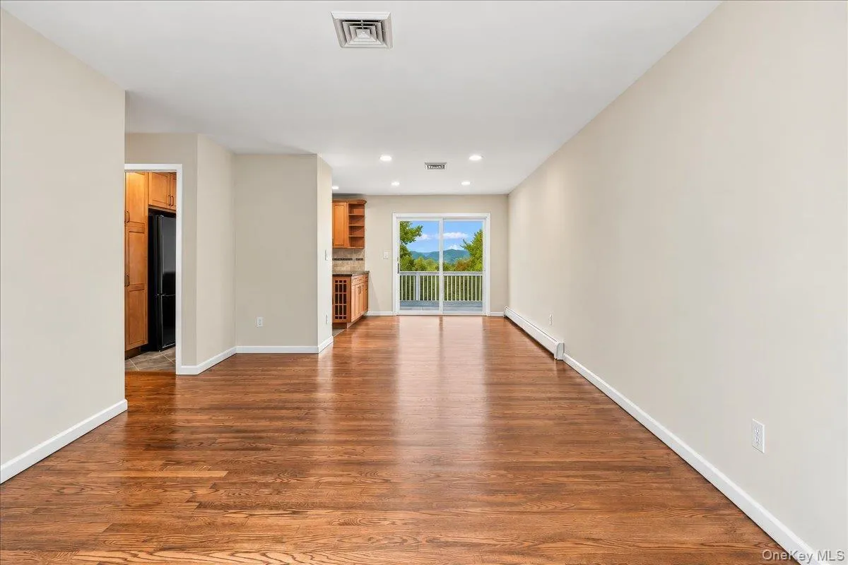 Beautiful Hudson River views can be enjoyed from the kitchen, dining room, and living room, bringing a scenic backdrop to everyday living. Beautiful Hudson River views can be enjoyed from the kitchen, dining room, and living room, bringing a scenic backdrop to everyday living.