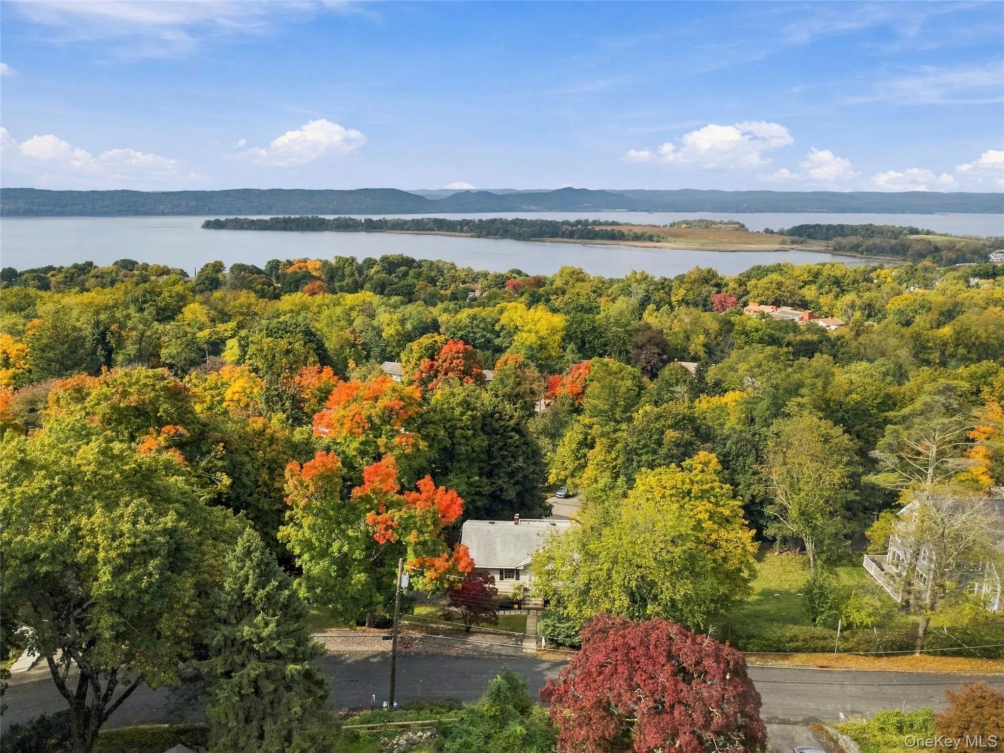 Front view of the home showcasing its charming exterior and beautiful Hudson River views. Front view of the home showcasing its charming exterior and beautiful Hudson River views.