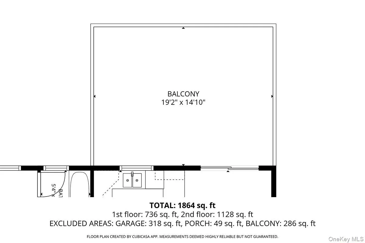 Floor Plan: Deck (off main floor) Floor Plan: Deck (off main floor)