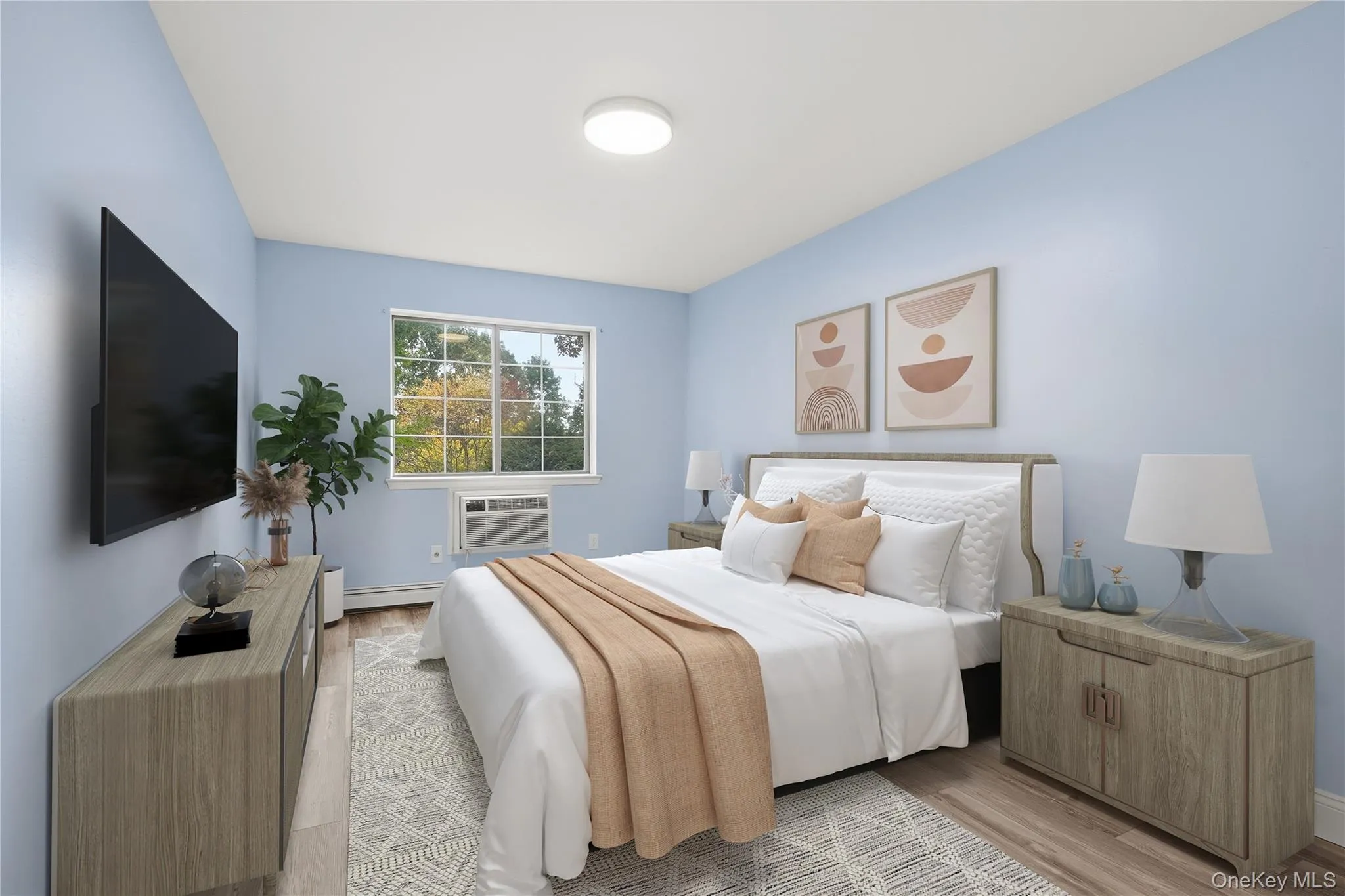 Second bedroom (virtually staged) Second bedroom (virtually staged)