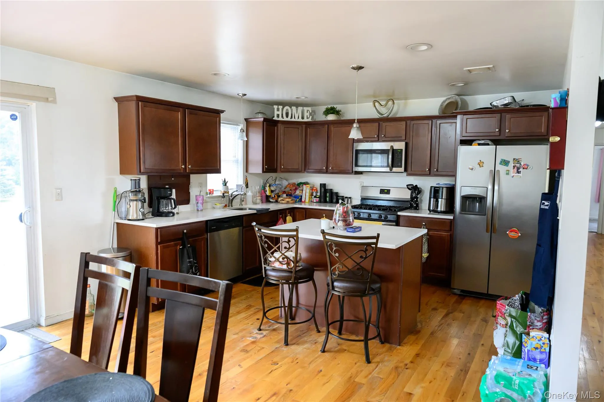 Kitchen with center island Kitchen with center island