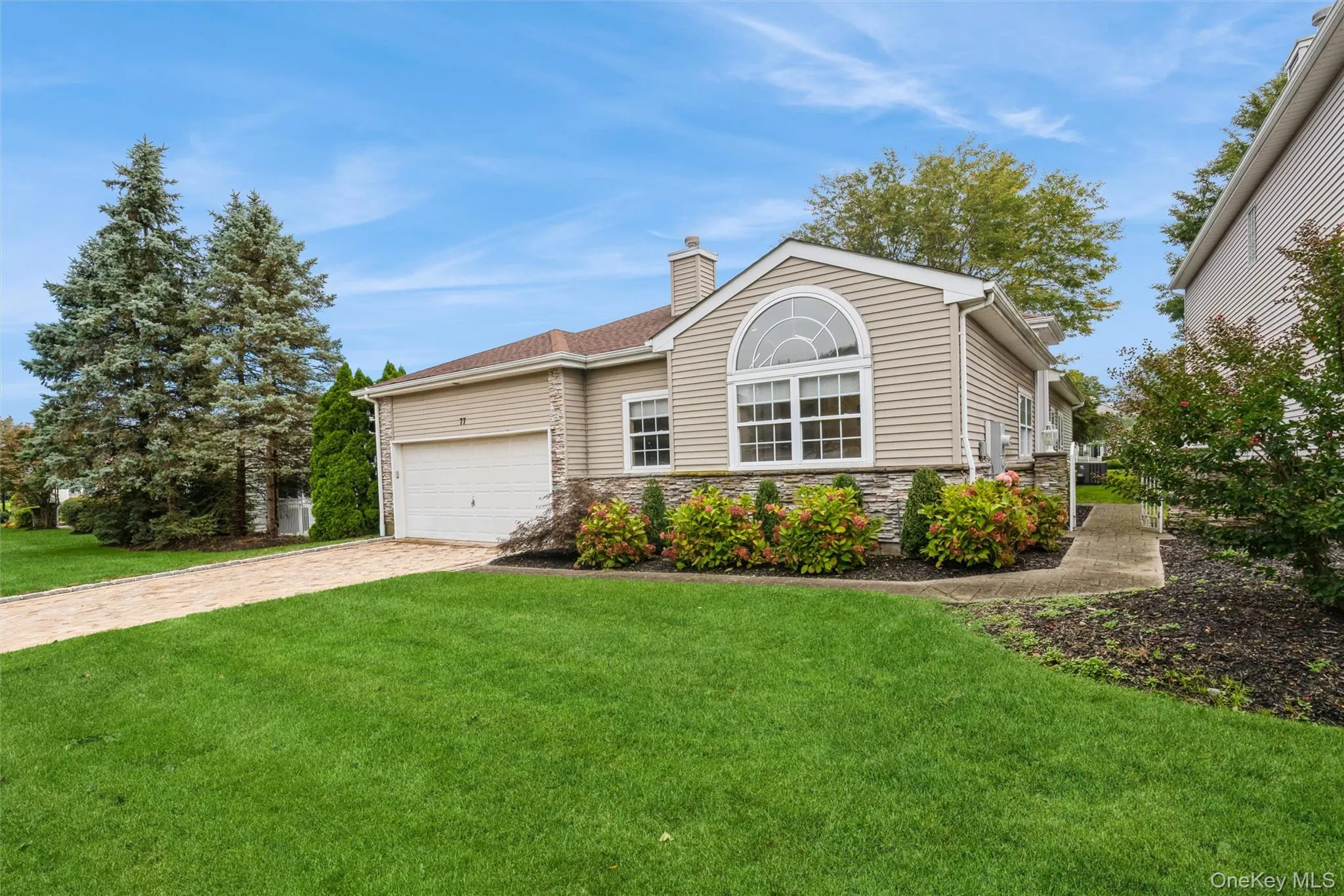 Front of 77 Hamlet/Two Car Garage Front of 77 Hamlet/Two Car Garage