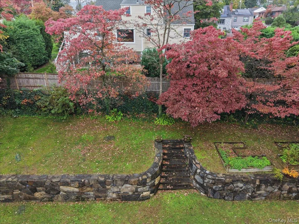 Tiered backyard Tiered backyard
