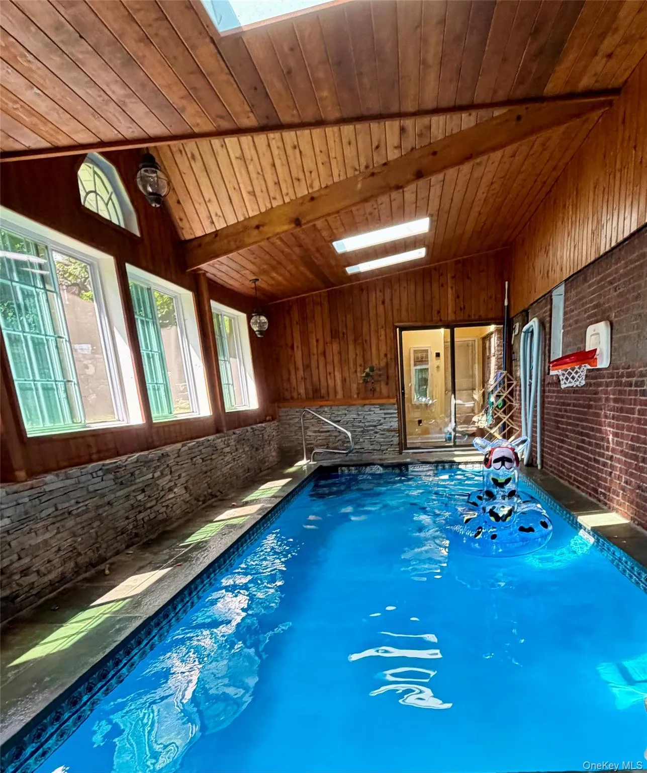 Swim year round in your indoor heated pool! Swim year round in your indoor heated pool!