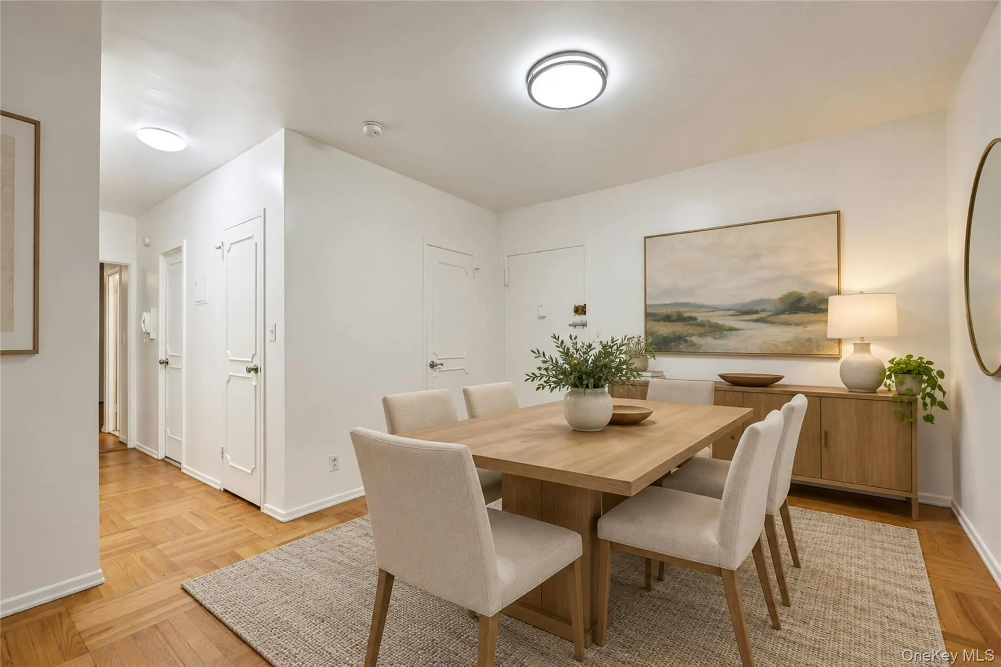 Virtually Staged Dining Area. Virtually Staged Dining Area.