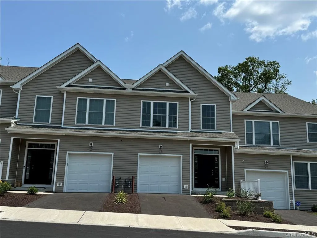Townhome / multi-family property featuring a garage Townhome / multi-family property featuring a garage