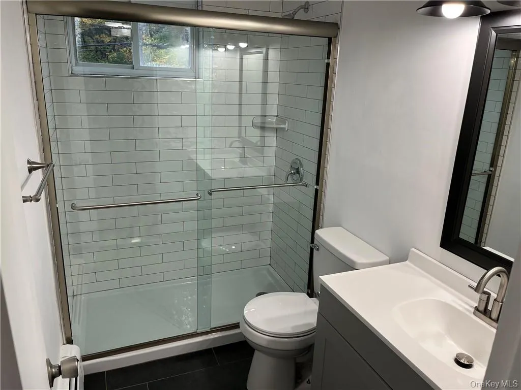 Beautifully renovated bathroom. Beautifully renovated bathroom.