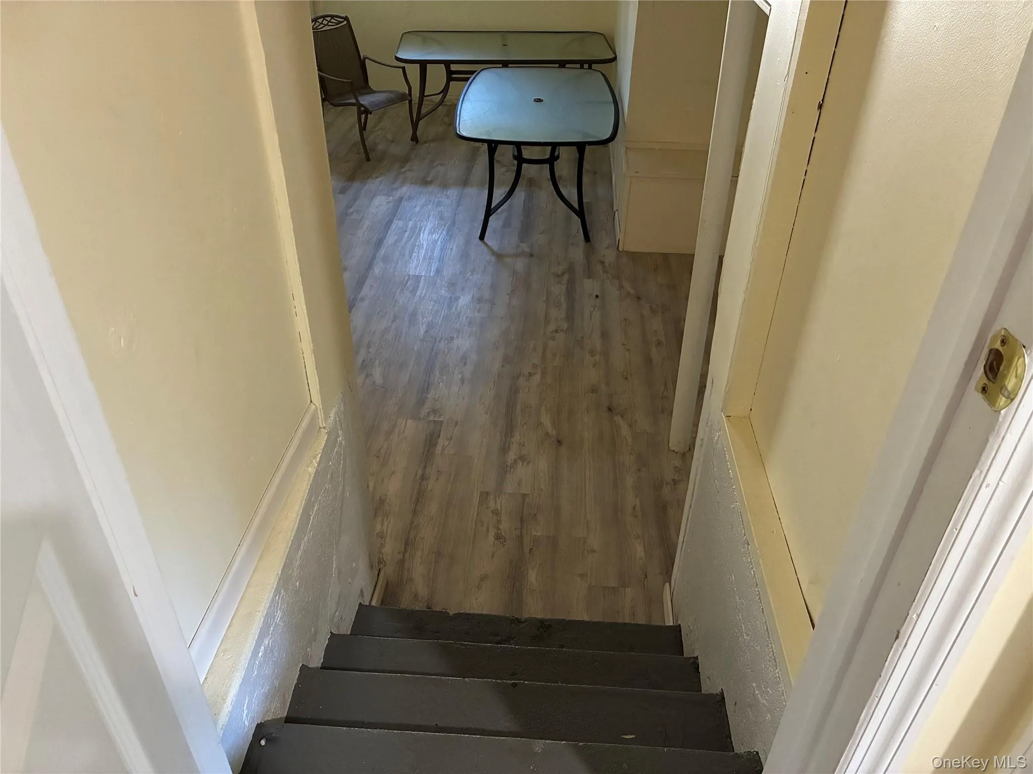 Stairs to lower level Stairs to lower level