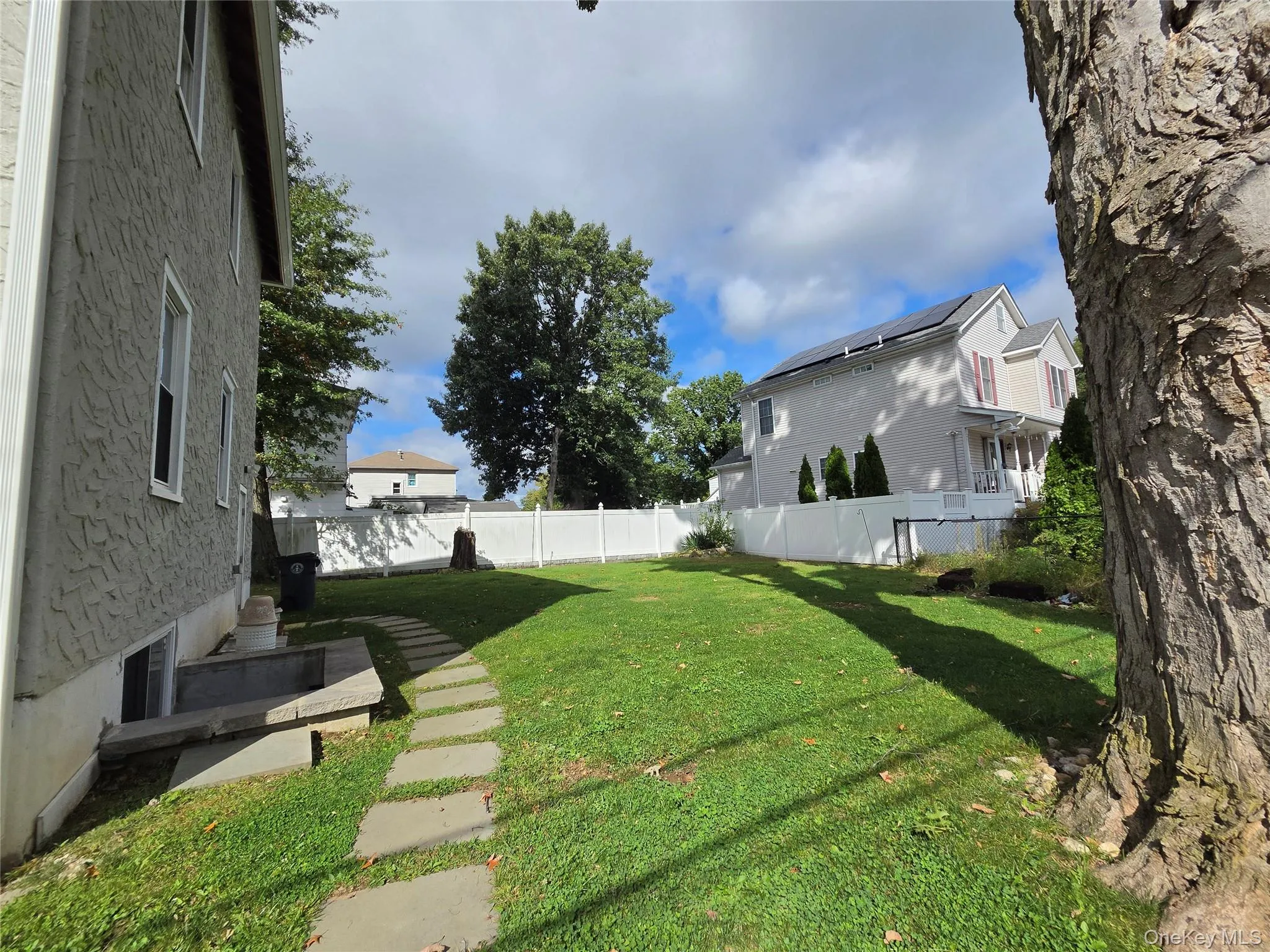 Private use of fully fenced in backyard. Private use of fully fenced in backyard.