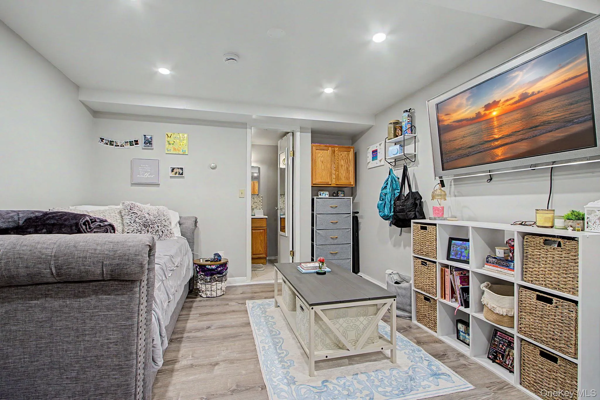 Lower Level Living Space. Lower Level Living Space.