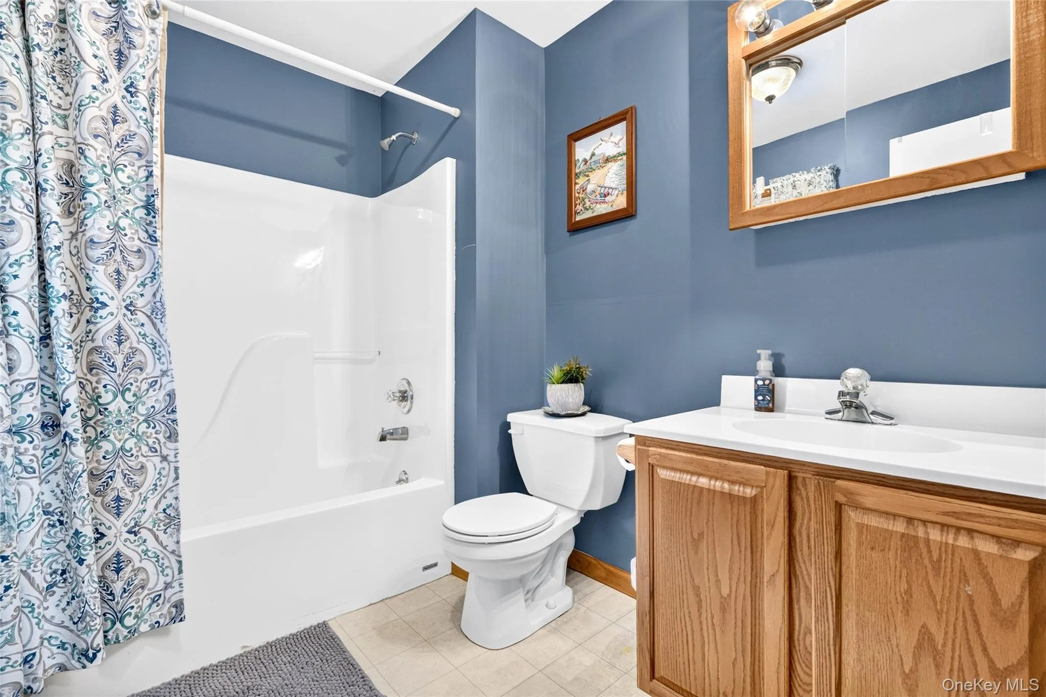 Full bathroom on lower level Full bathroom on lower level