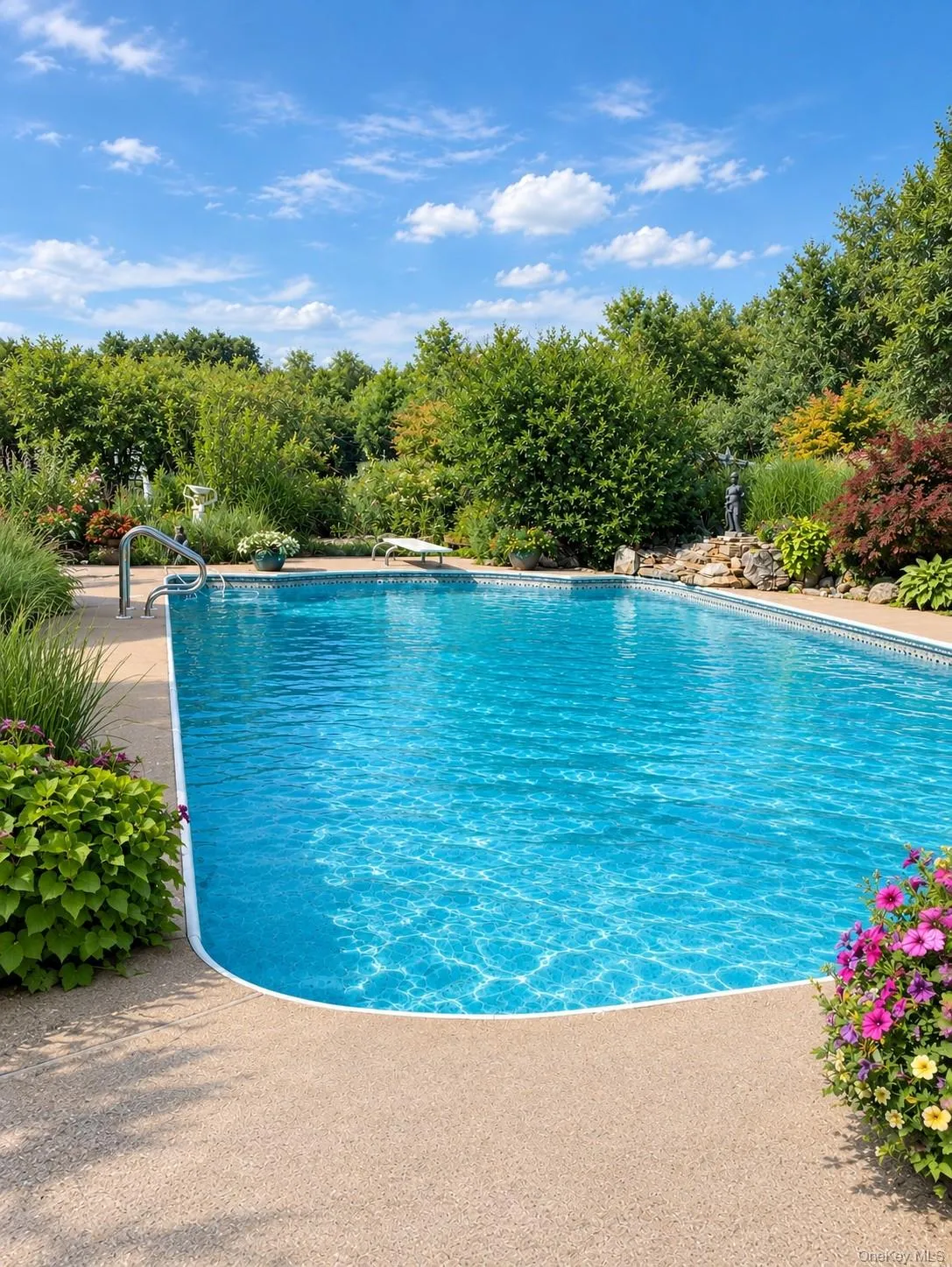 The backyard is perfect for Summertime entertaining. Fenced in backyard, patio and Gunite pool. The backyard is perfect for Summertime entertaining. Fenced in backyard, patio and Gunite pool.