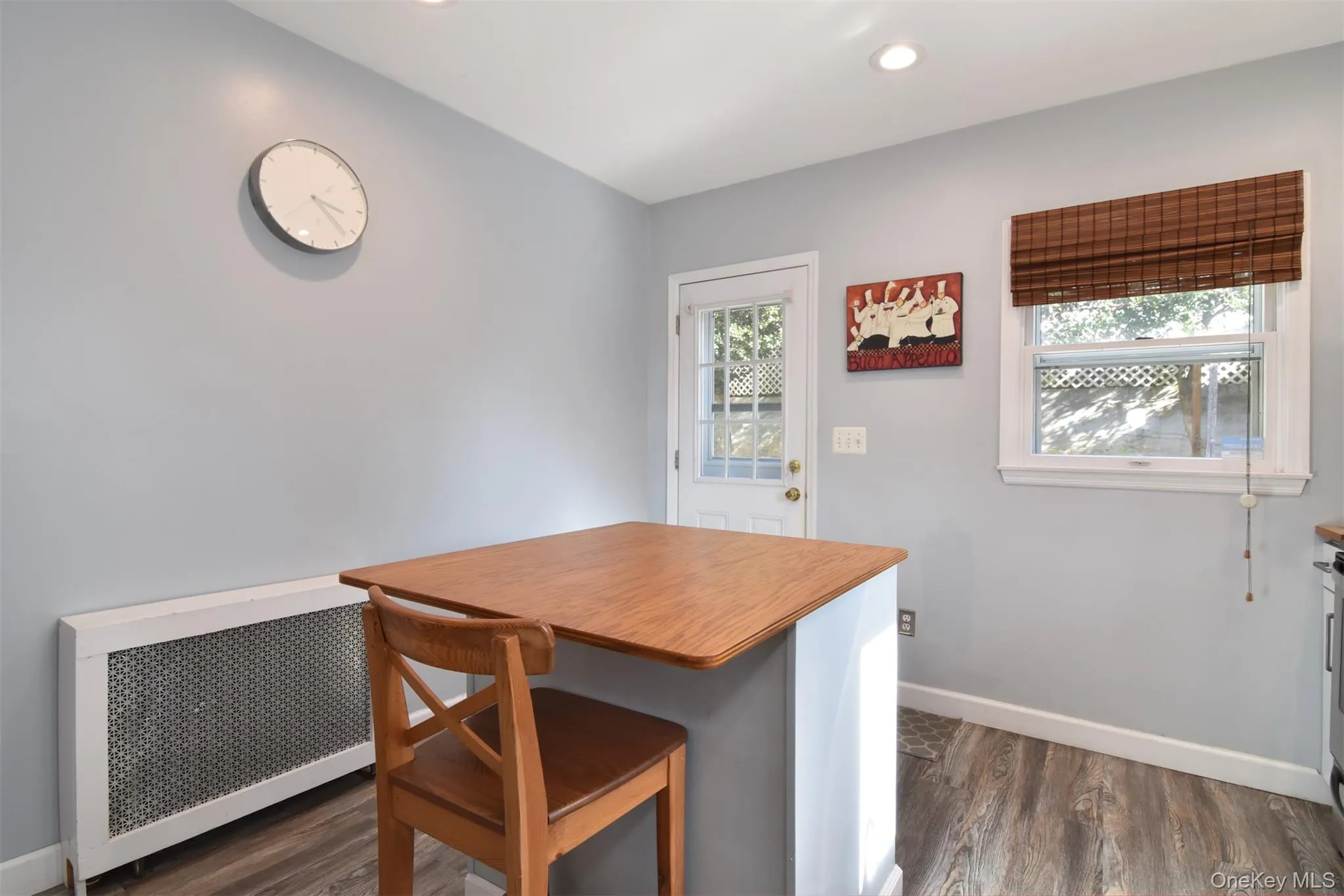 Kitchen featuring access to backyard Kitchen featuring access to backyard