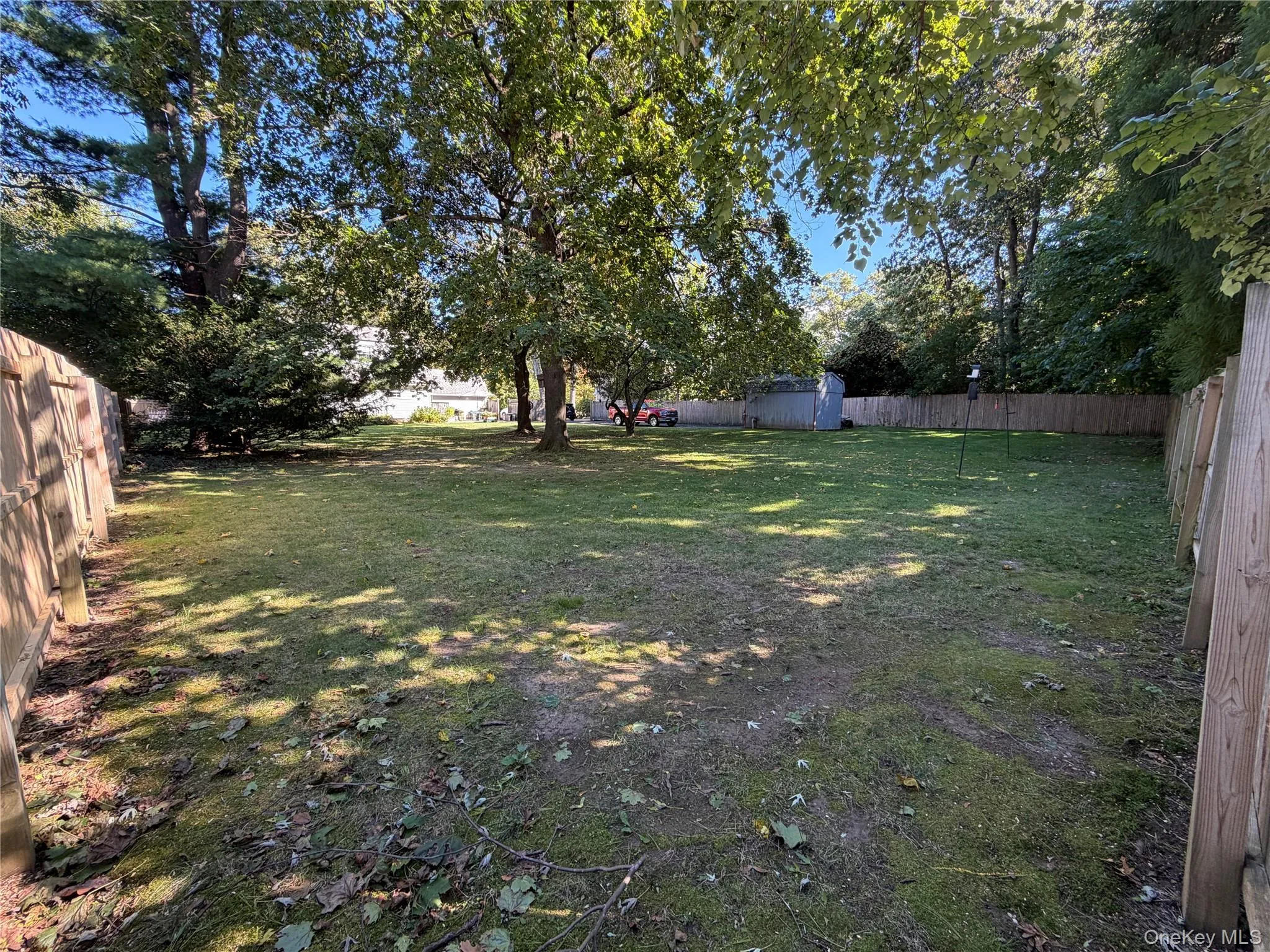 looking south east from back corner of yard looking south east from back corner of yard