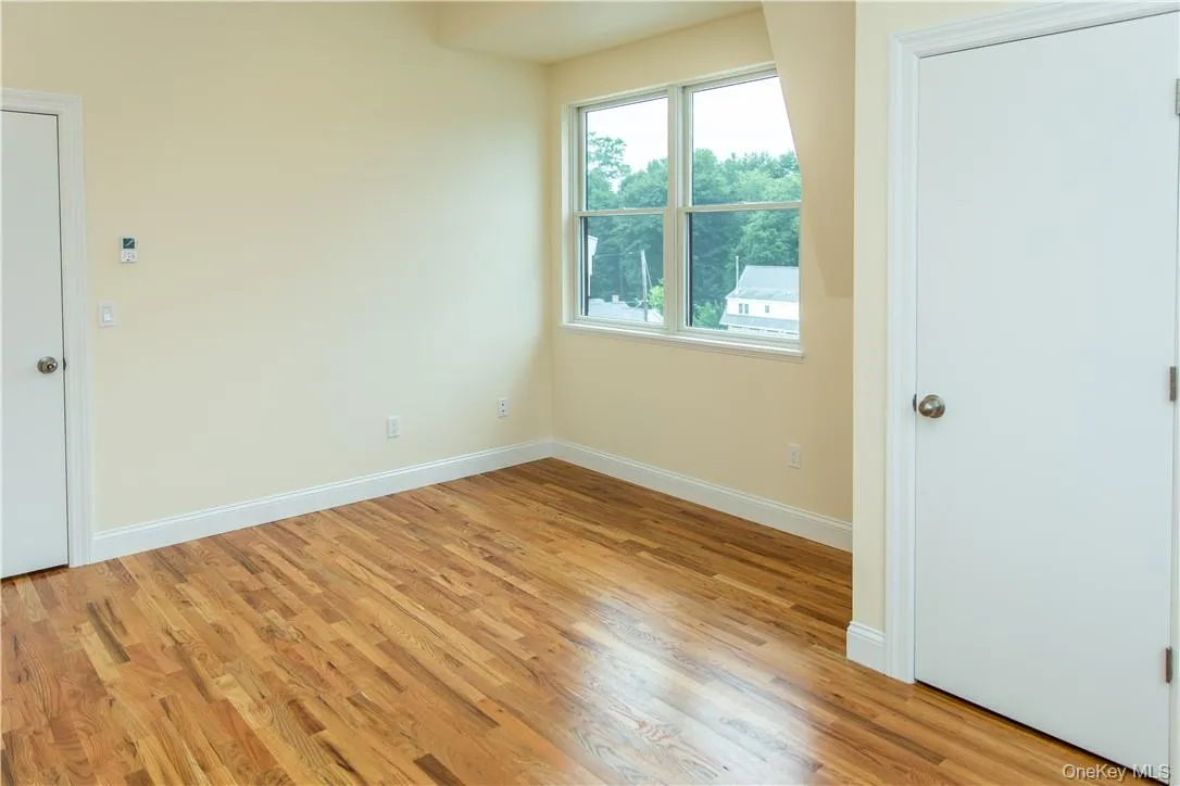 Nicely sized bedroom and closet. Nicely sized bedroom and closet.