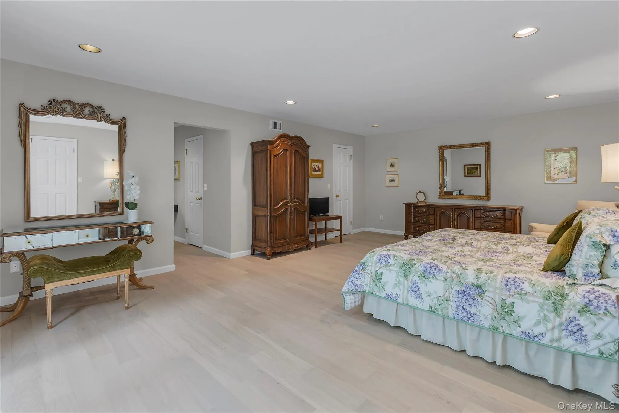 Primary Bedroom with two walk in closets and a linen closet. Primary Bedroom with two walk in closets and a linen closet.