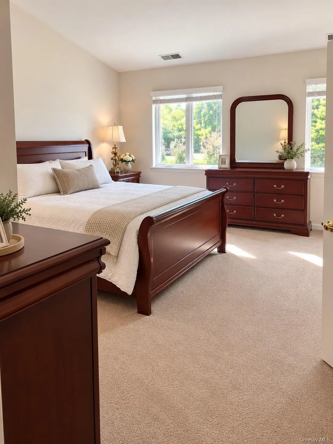 Primary Bedroom has two closets and en-suite bathroom Primary Bedroom has two closets and en-suite bathroom