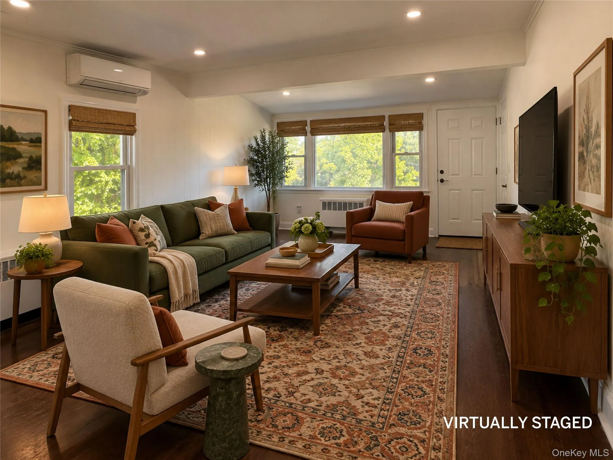 VIRTUALLY STAGED Living room VIRTUALLY STAGED Living room