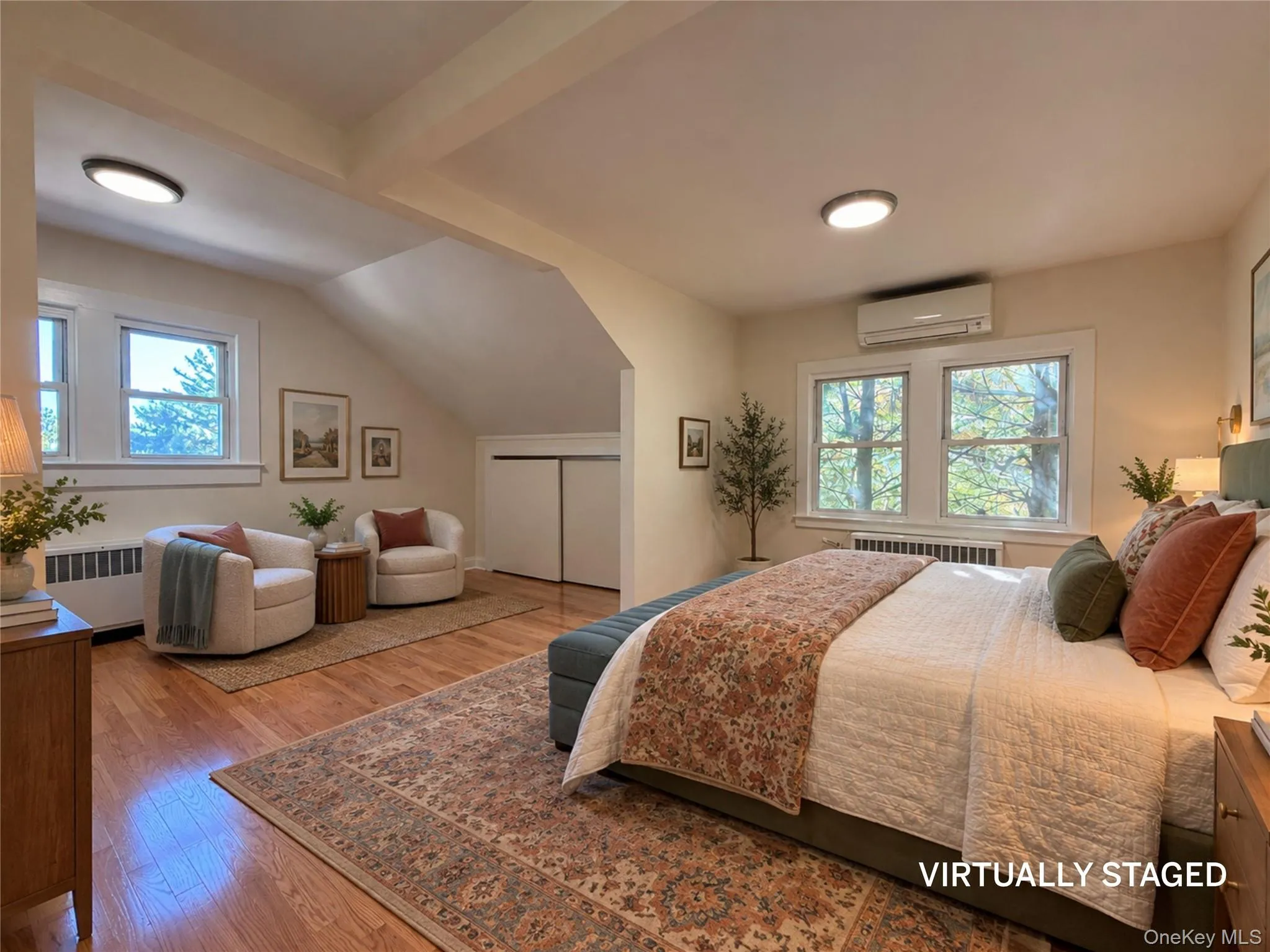 VIRTUALLY STAGED Primary bedroom VIRTUALLY STAGED Primary bedroom