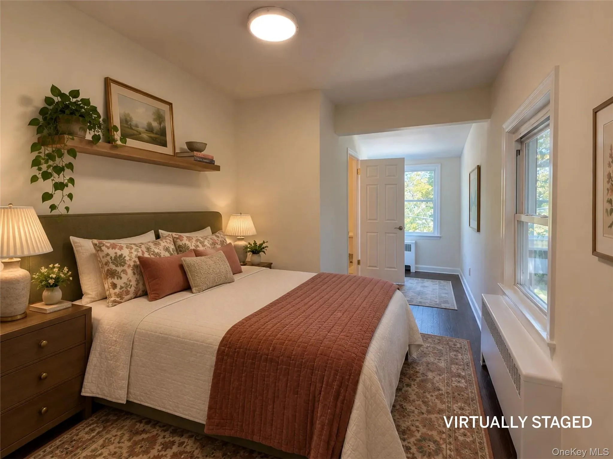 VIRTUALLY STAGED first floor bedroom VIRTUALLY STAGED first floor bedroom