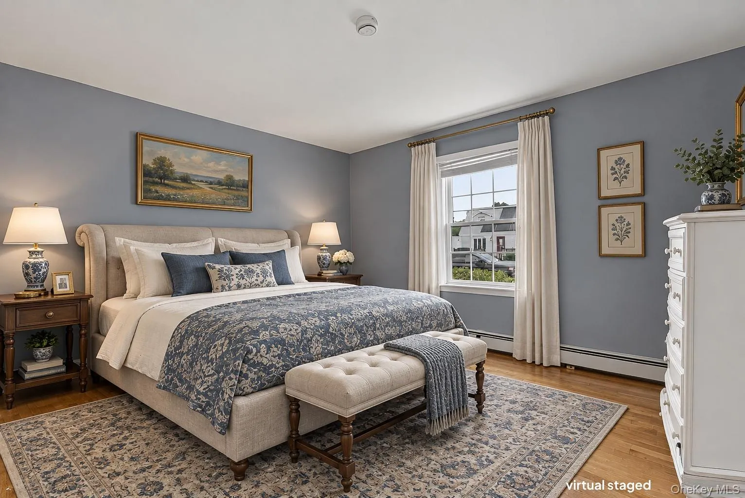 Virtually Staged first floor bedroom Virtually Staged first floor bedroom