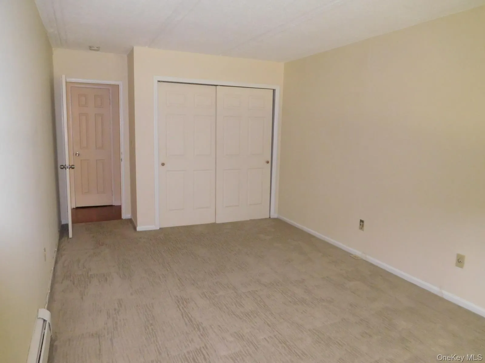 Good sized Primary Bedroom w/double closet Good sized Primary Bedroom w/double closet