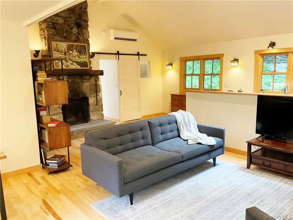 The only original working feature is the 1930 stone fireplace The only original working feature is the 1930 stone fireplace