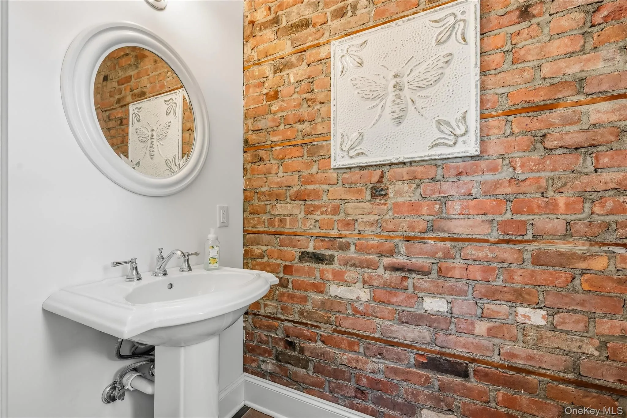 Half bath on first floor Half bath on first floor
