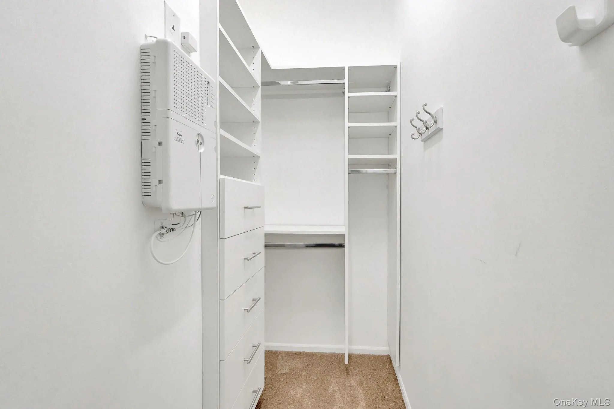 2nd Bedroom Closet with Closet Organizers 2nd Bedroom Closet with Closet Organizers
