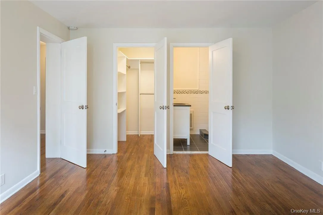 Master Bedroom has a walk in closet and new bathroom Master Bedroom has a walk in closet and new bathroom