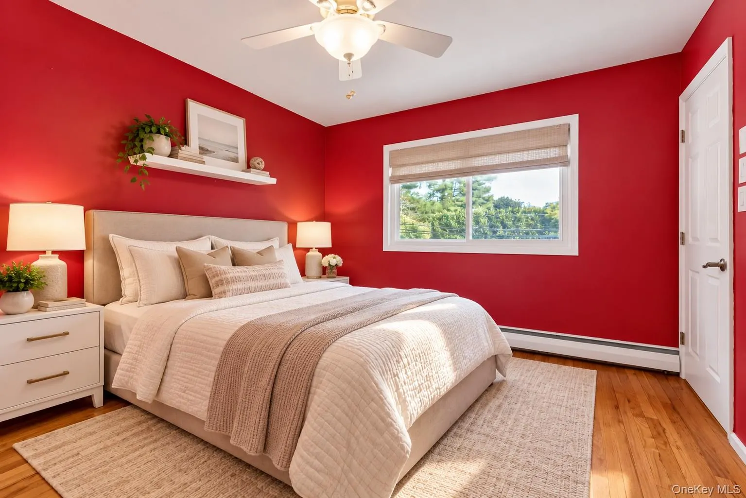 Bedroom virtually staged Bedroom virtually staged