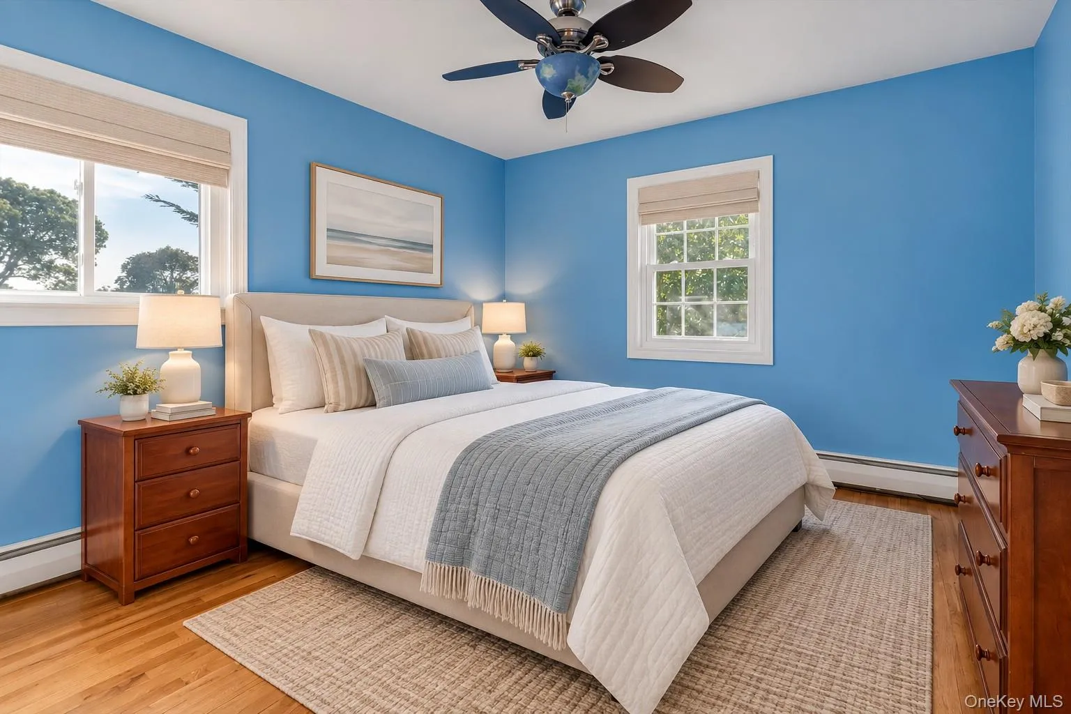 Bedroom virtually staged Bedroom virtually staged