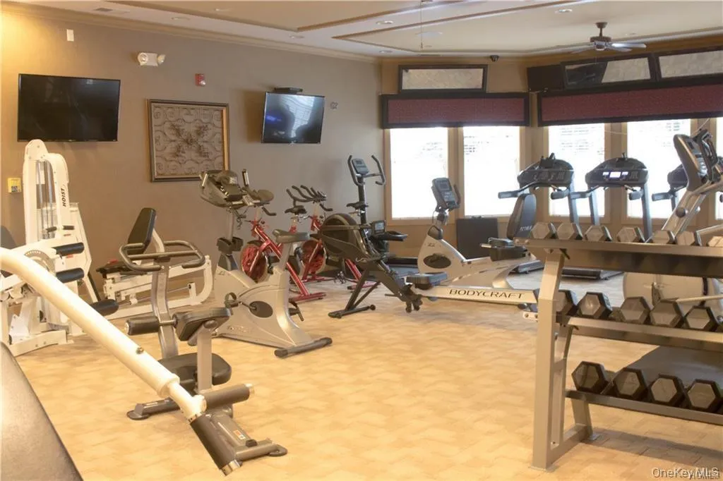 gym at Clubhouse gym at Clubhouse