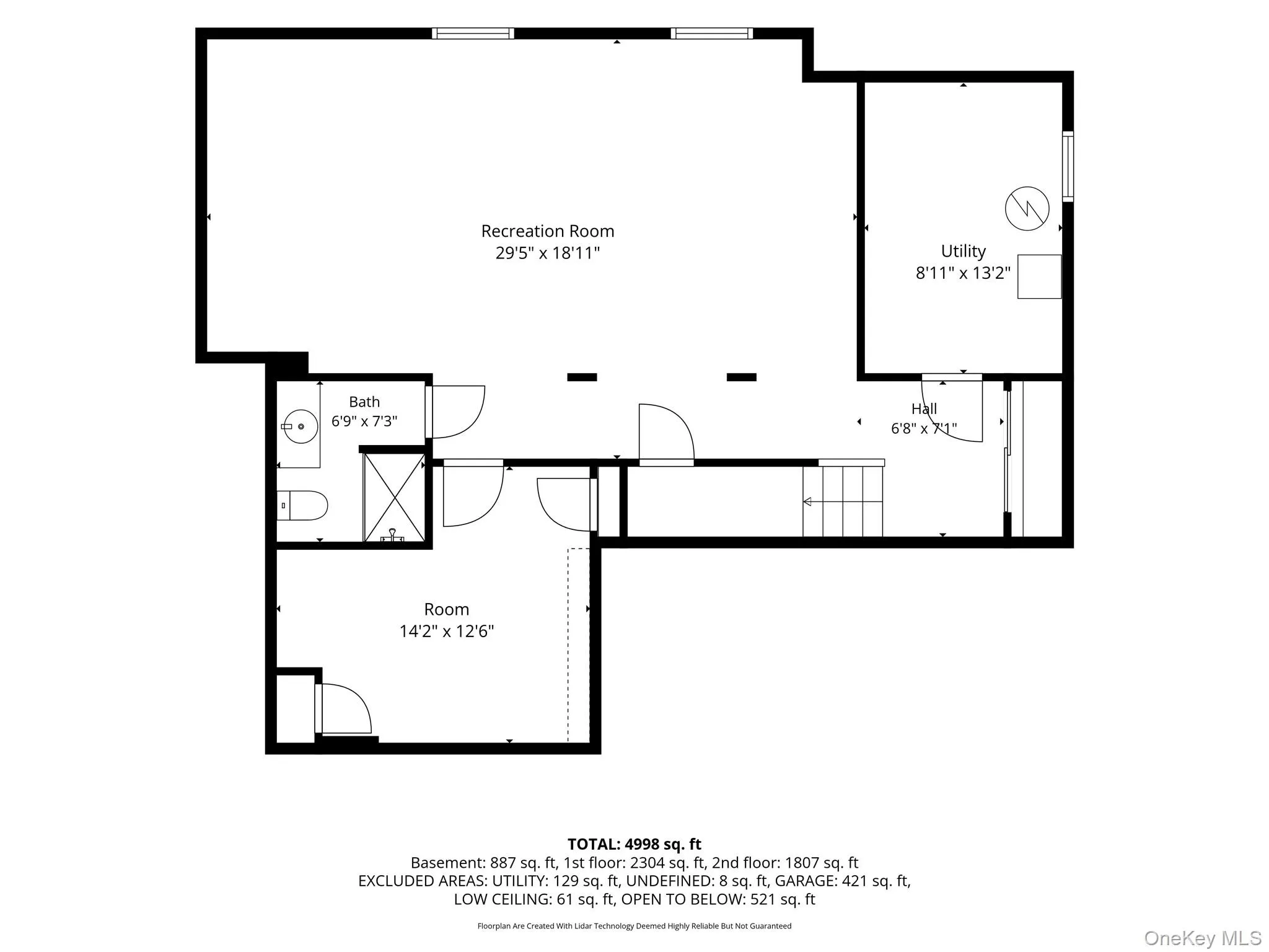 Basement floorplan Basement floorplan