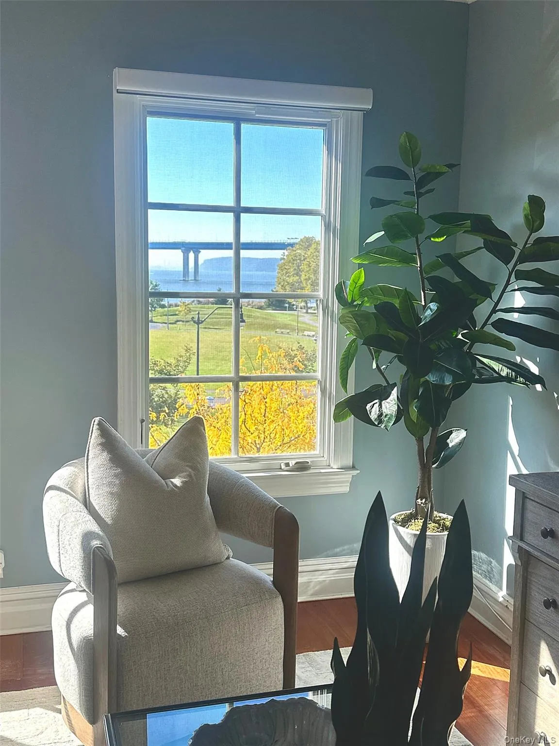 Morning coffee with a view from your primary sitting area Morning coffee with a view from your primary sitting area