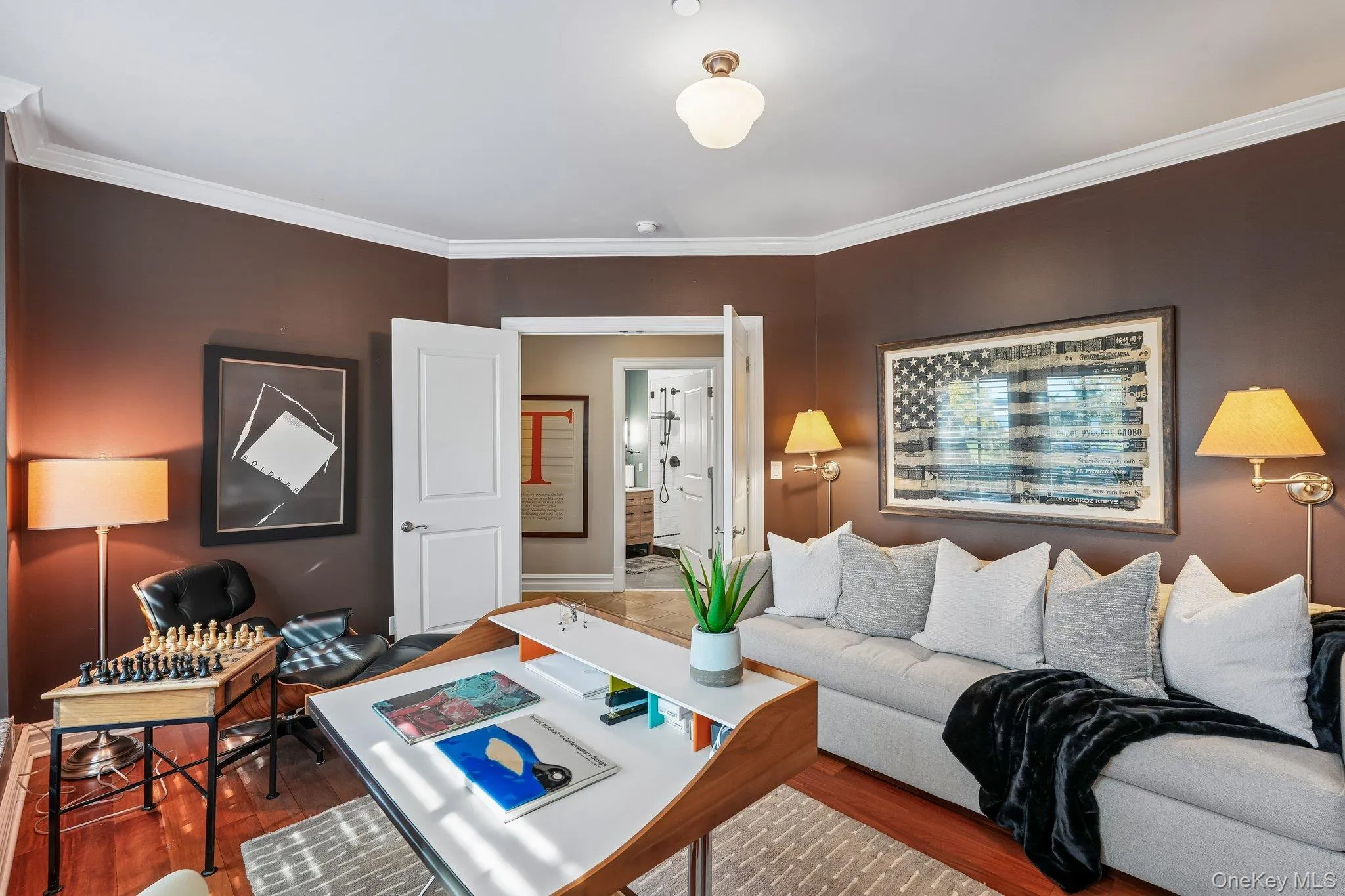 First floor Library or Office that can double as the fourth bedroom First floor Library or Office that can double as the fourth bedroom