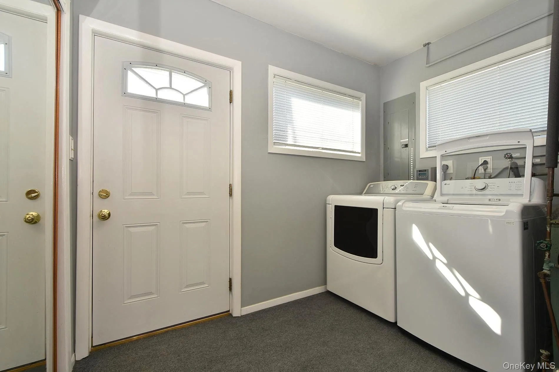 Laundry Room with storage closet Laundry Room with storage closet
