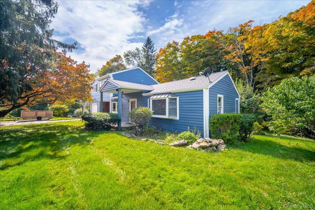 Actual front photo of property with trees Actual front photo of property with trees