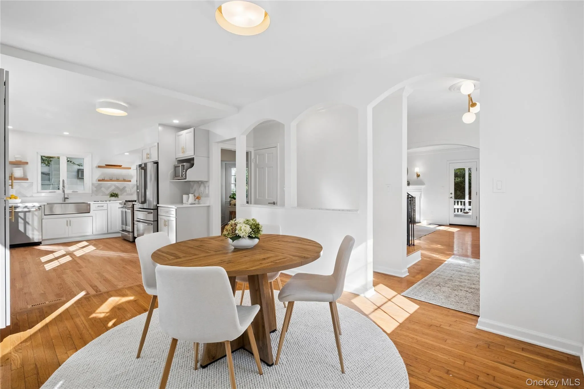 Open Floor Plan with Dining Room and kitchen in a connected living space Open Floor Plan with Dining Room and kitchen in a connected living space