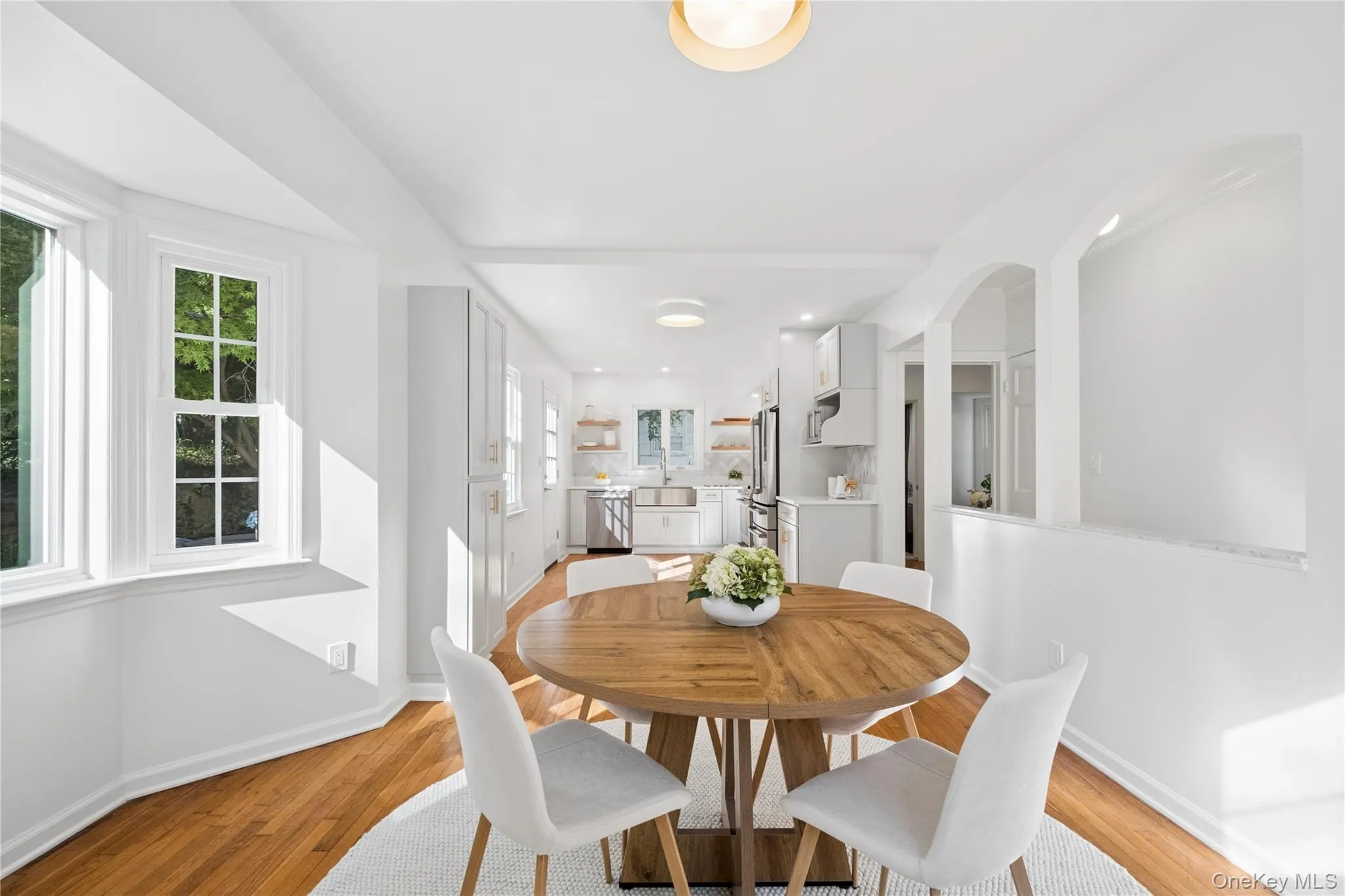 Dining Room w/ view of NEWLY RENOVATED KITCHEN Dining Room w/ view of NEWLY RENOVATED KITCHEN