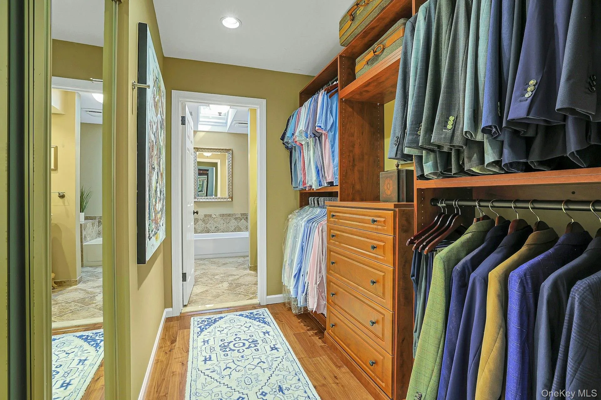 California Closet in Primary Suite California Closet in Primary Suite