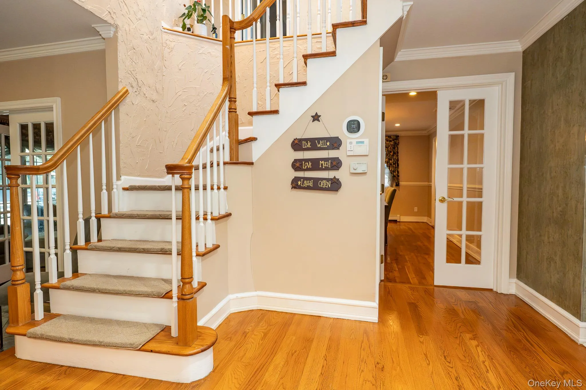 Stairs to second floor Stairs to second floor