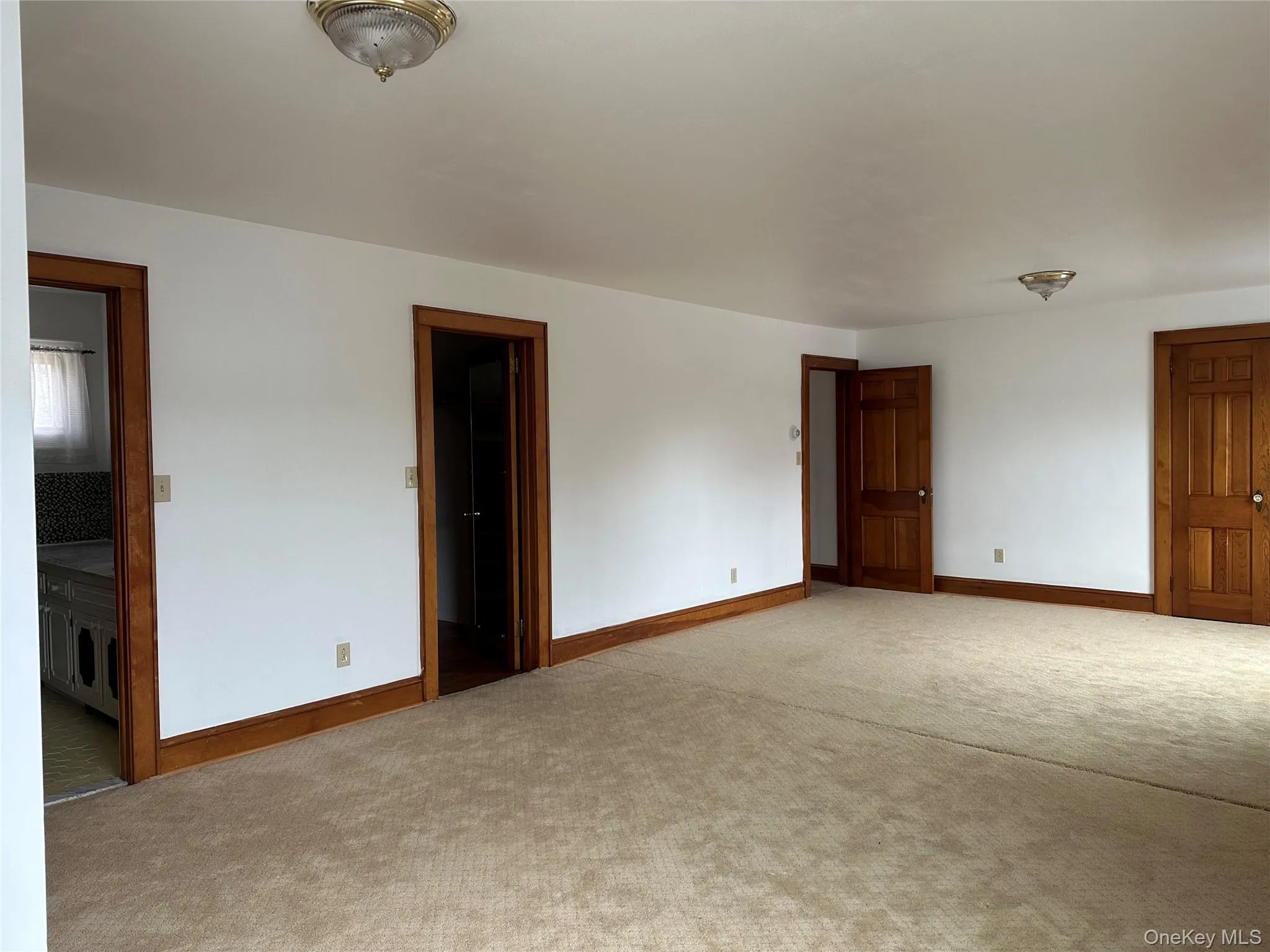 Primary bedroom with walk in closet and ensuite bathroom Primary bedroom with walk in closet and ensuite bathroom