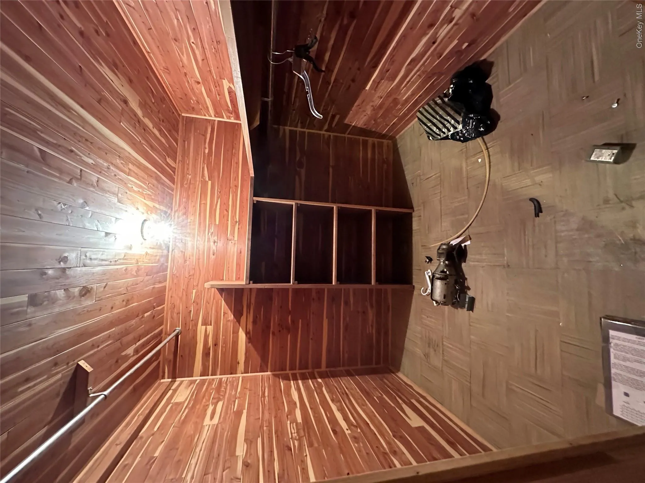 Spacious storage closet in the basement Spacious storage closet in the basement